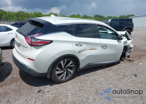 2016 Nissan Murano Platinum from USA, damaged, VIN 5N1AZ2MG2GN165053